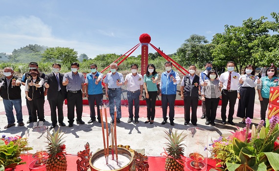 富寮里「係金ㄟ」公墓變黃金地開工！ 南投縣長林明溱：不畏懼抹黑誤解 - https://www.watchmedia01.com