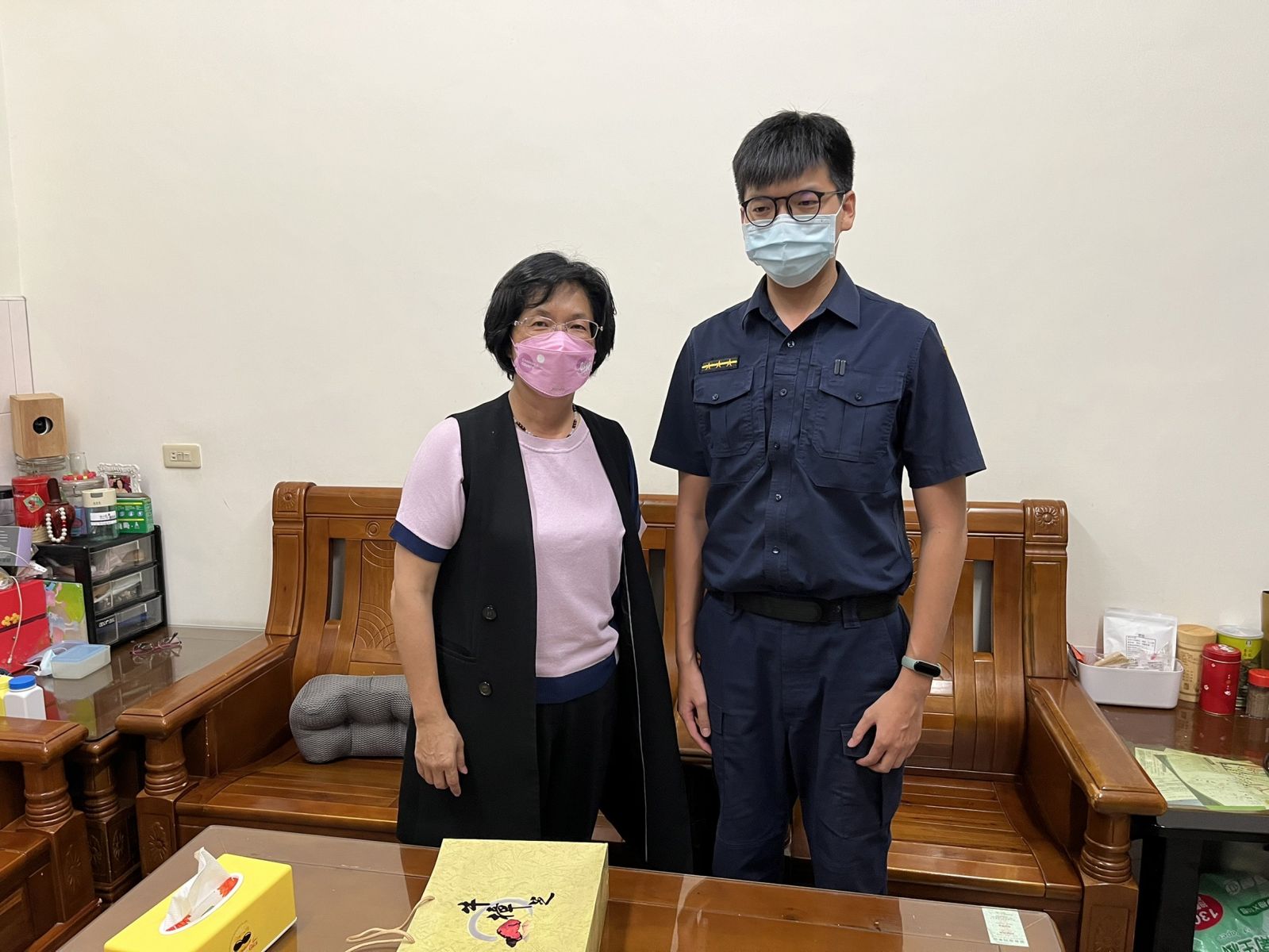 神救援！波麗士大人為確診童開道出車禍　縣長王惠美慰問受傷員警 - https://www.watchmedia01.com