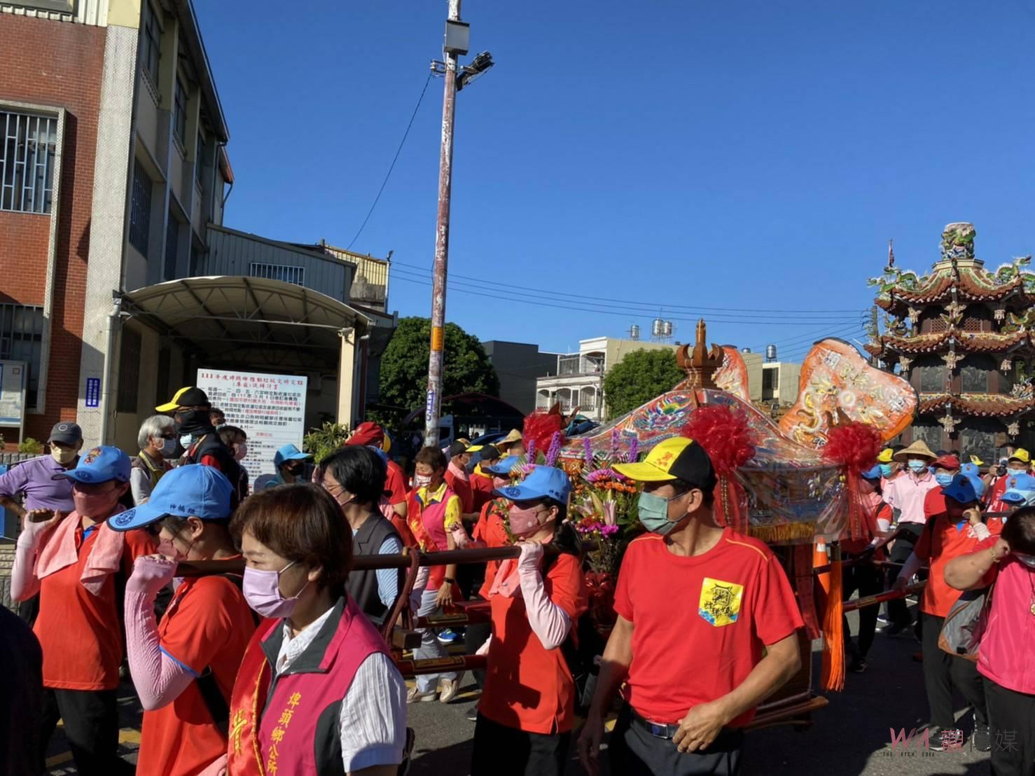 疫情早日遠離！埤頭合興宮炸彈媽「步巡遊庄」四天三夜祈福繞境 - https://www.watchmedia01.com