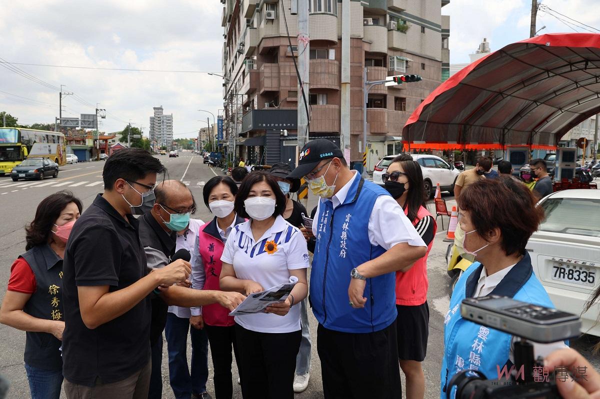 影／北港危險路口斥資7千多萬改善　縣長張麗善現勘關切並聽取意見 - https://www.watchmedia01.com