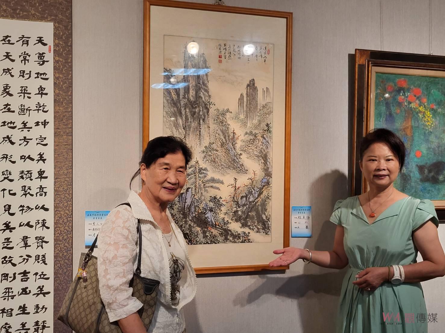 保惜棄置油畫十多年 林姿吟透過書畫聯展協尋主人 - https://www.watchmedia01.com