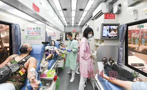 桃園百齡扶輪社捐贈捐血車及捐血亭　大幅提升捐血友善環境 - https://www.watchmedia01.com