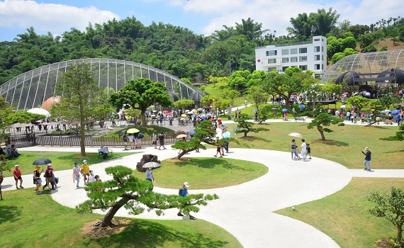 南投縣草屯九九峰動物樂園遊客中心剪綵 逾5千入潮搶先體驗 - https://www.watchmedia01.com
