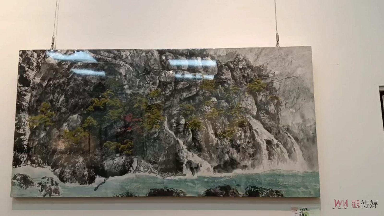 影／畫作靈動傳神　陳麗桂水墨首展在彰化市立圖書館展出 - https://www.watchmedia01.com