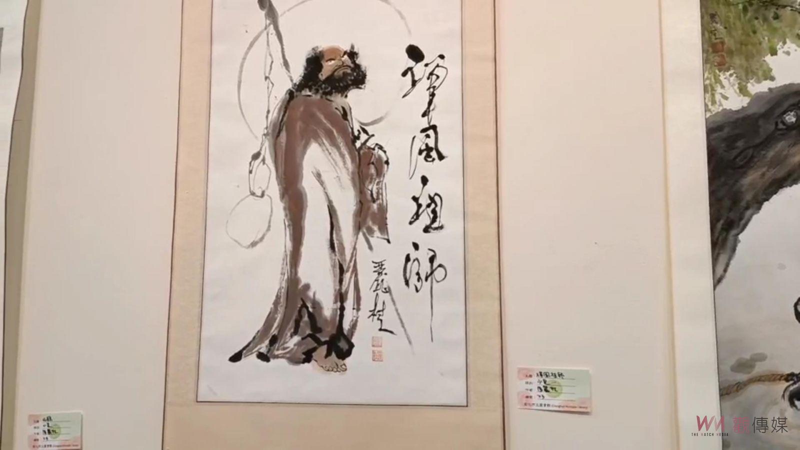 影／畫作靈動傳神　陳麗桂水墨首展在彰化市立圖書館展出 - https://www.watchmedia01.com