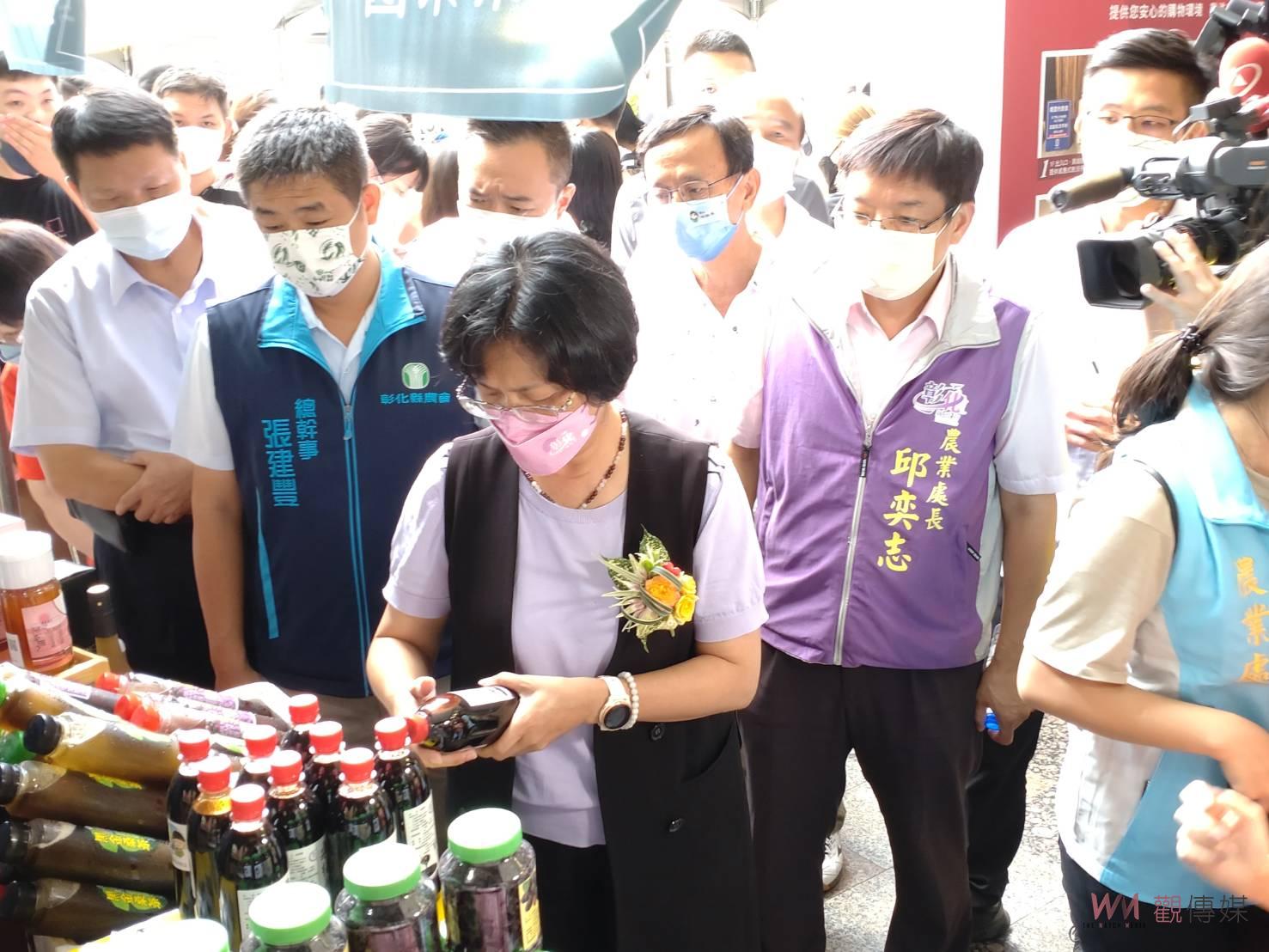 影／超級好康！中友百貨小農市集彰化主題週　王惠美扮超級銷售員 - https://www.watchmedia01.com
