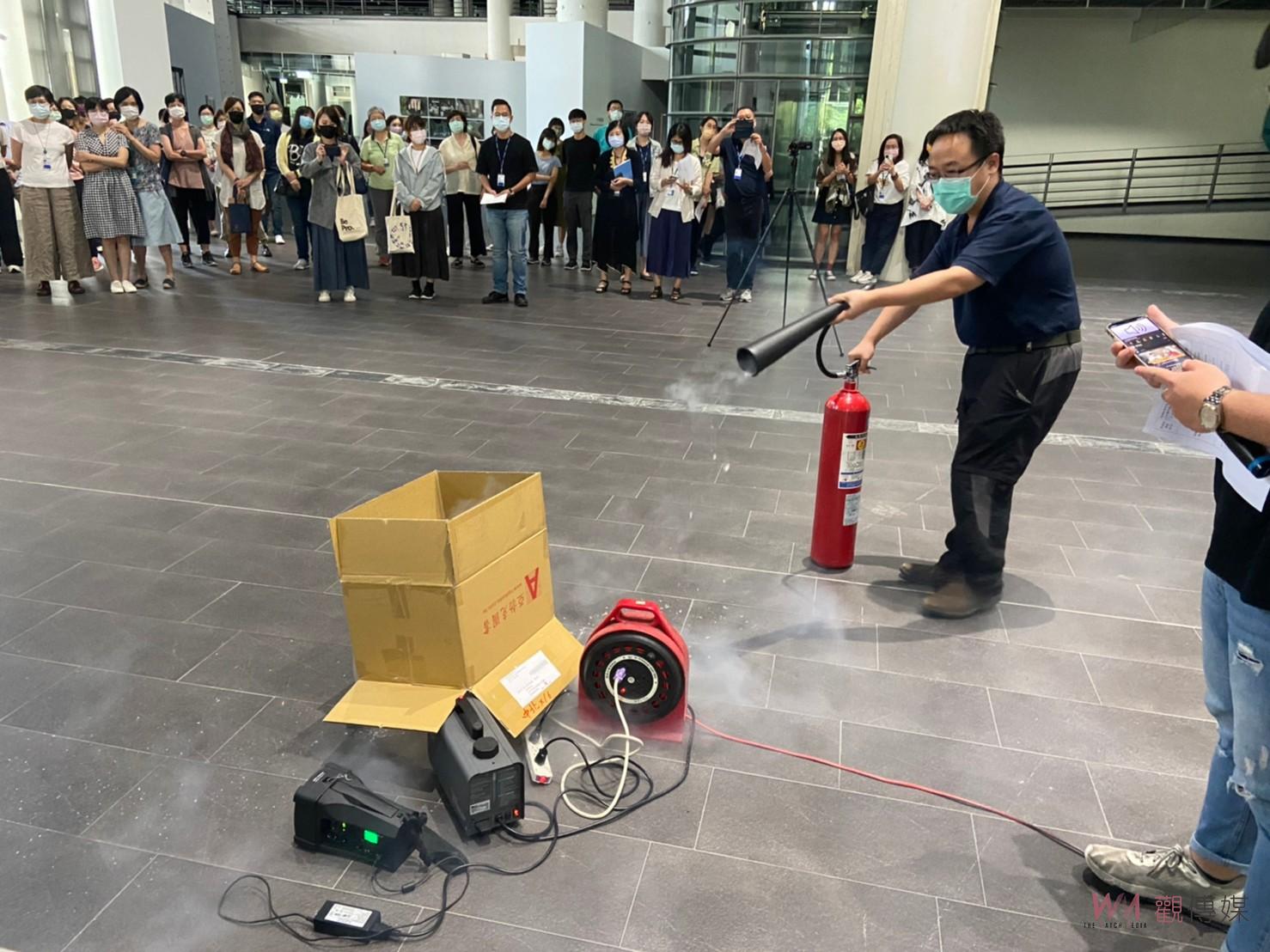 安全滅火演練！國立臺灣美術館提升國美館保存藝術品防災演練 - https://www.watchmedia01.com