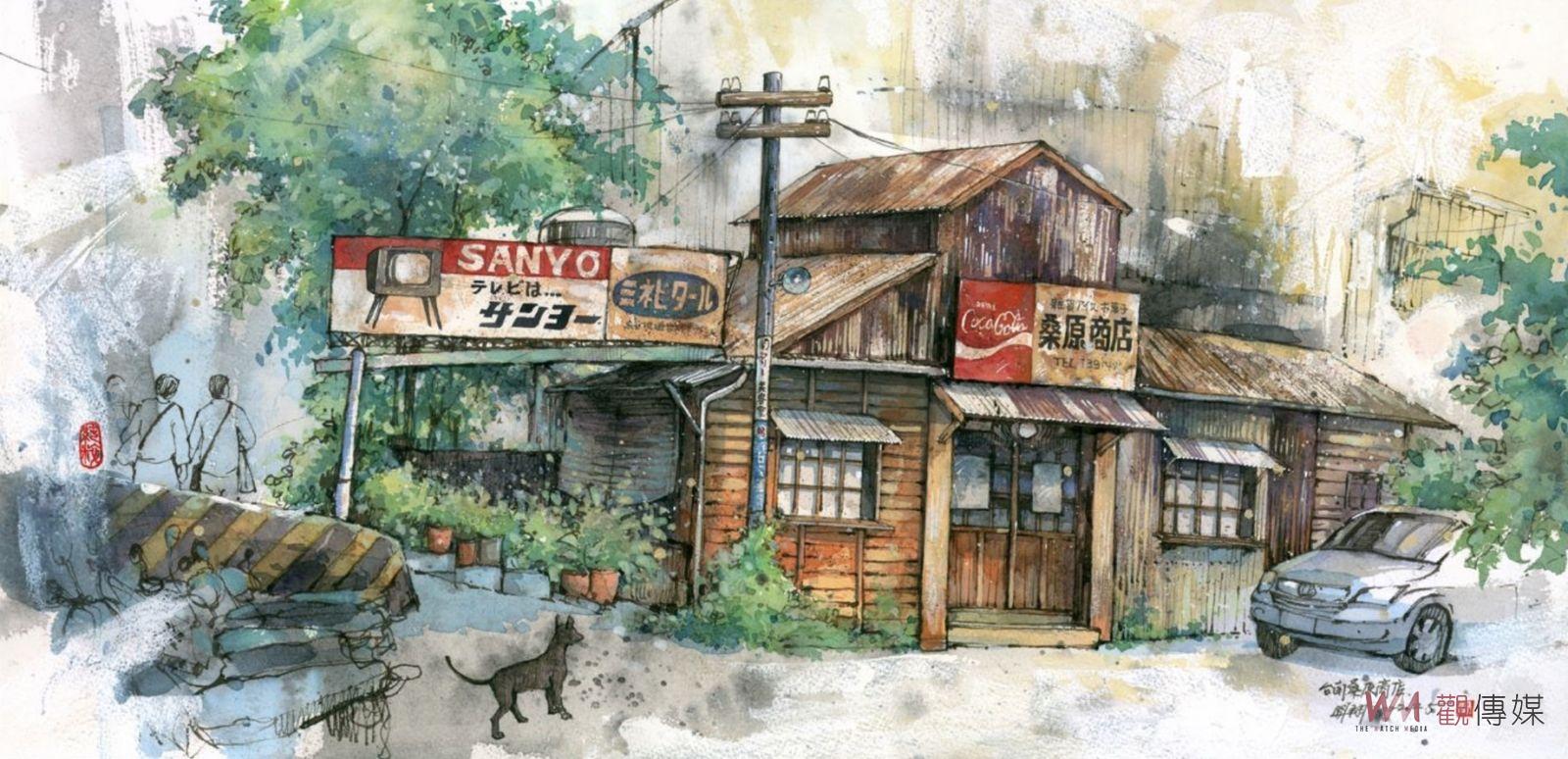 以畫記錄生活 鄭開翔「品味城市」特展在戎舘開展 - https://www.watchmedia01.com