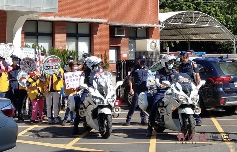 重機交警領頭踩街超吸睛　斗六警舉辦交通安全宣導 - https://www.watchmedia01.com