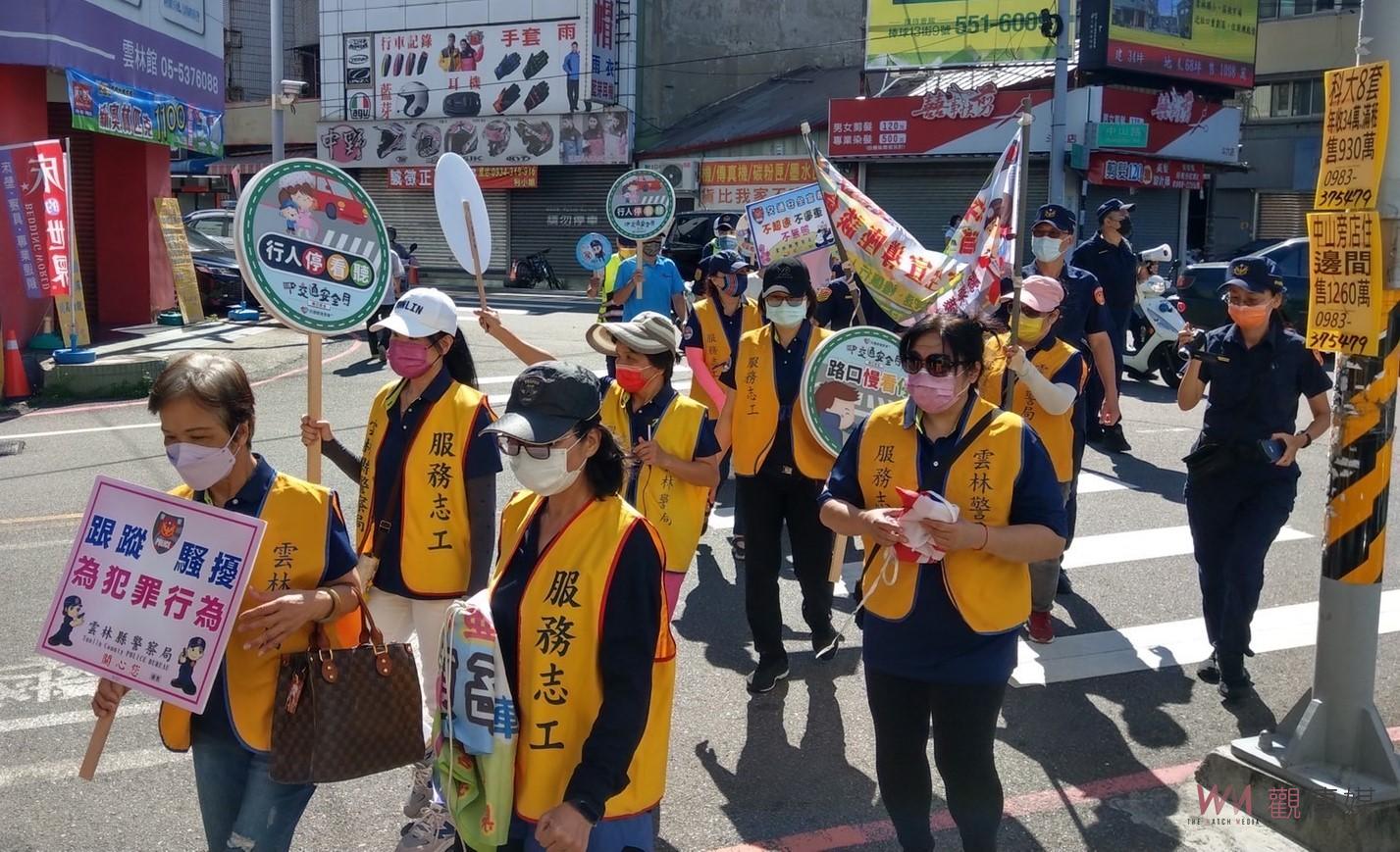 重機交警領頭踩街超吸睛　斗六警舉辦交通安全宣導 - https://www.watchmedia01.com