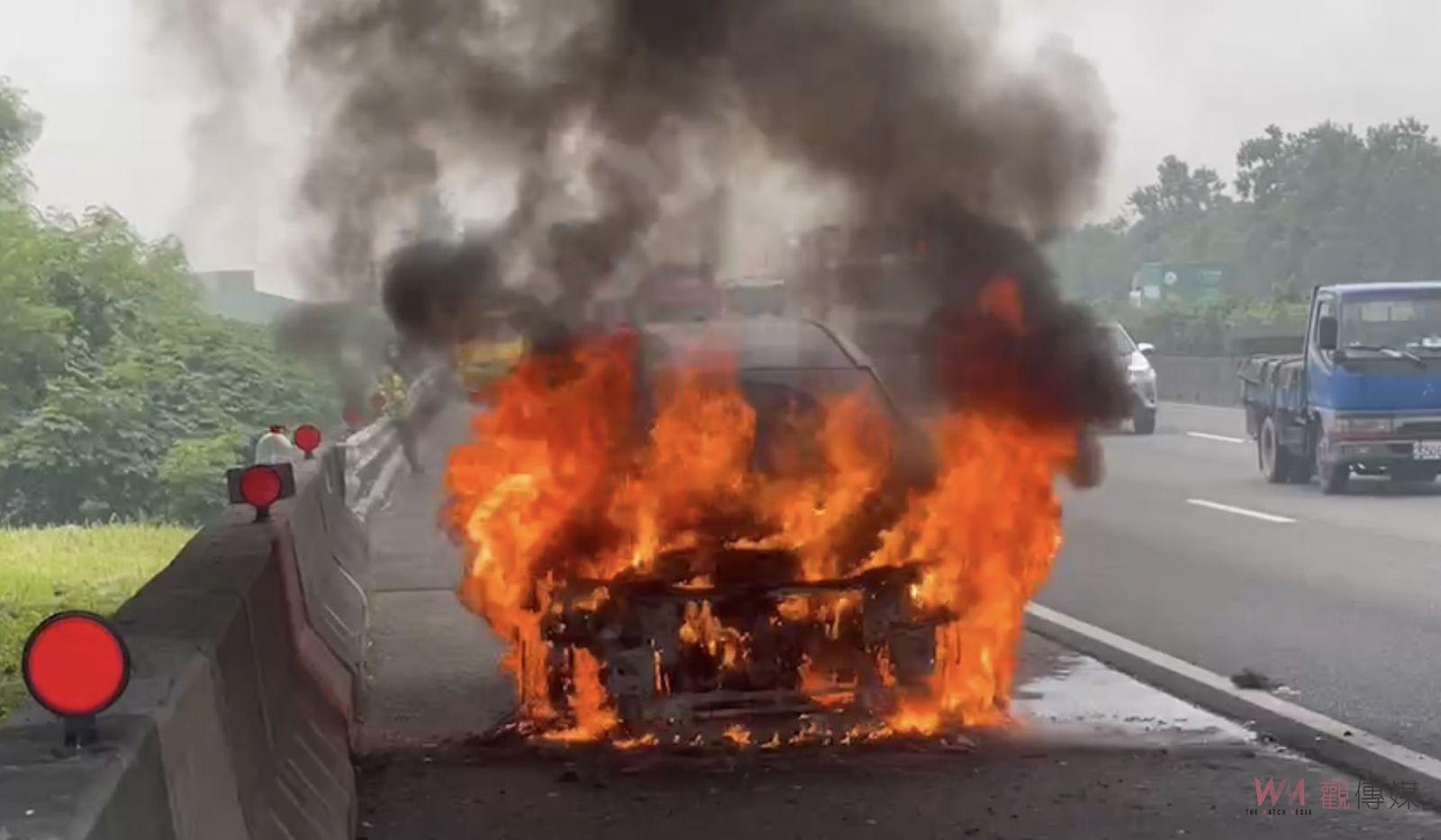 「虧雞」林義豐選舉車輛國道起火燃燒 幸無人傷亡 - https://www.watchmedia01.com