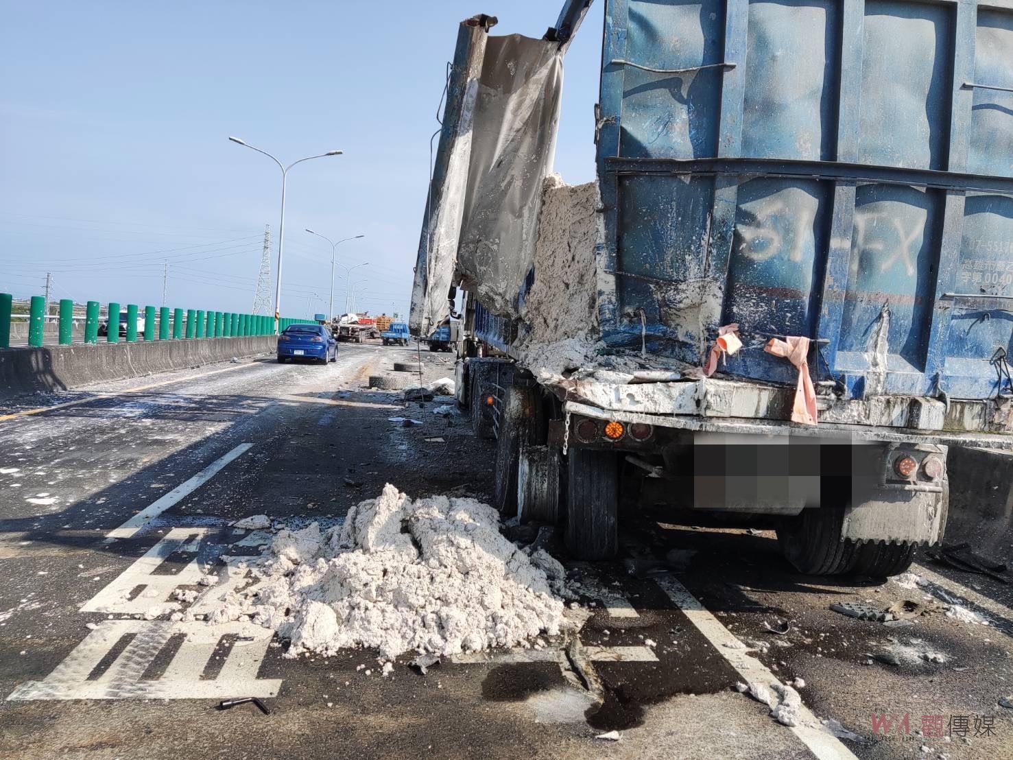 台84線快速公路大車追撞 駕駛一度受困意識不清 - https://www.watchmedia01.com