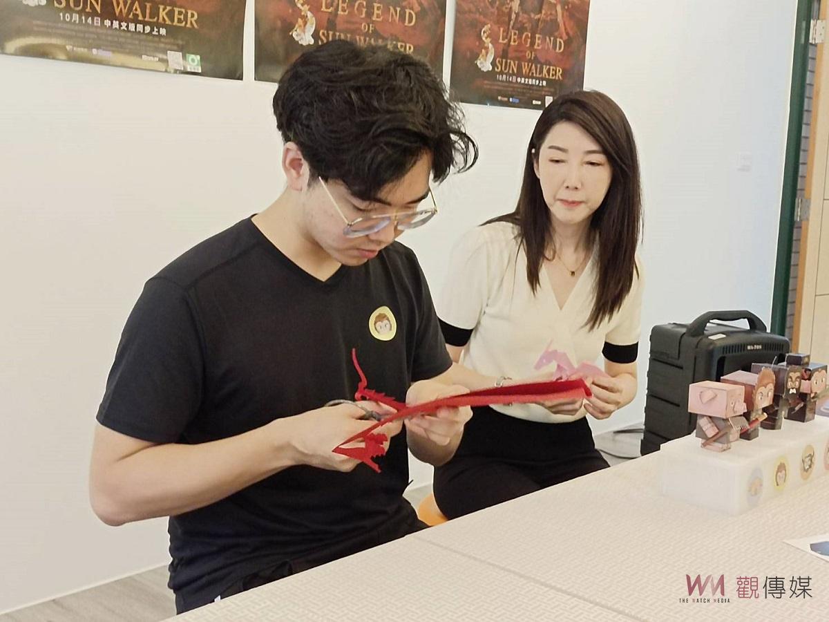 剪紙藝術家謝寧首部參與製作「孫行者傳」　特邀環幼與雲林家扶親子觀賞 - https://www.watchmedia01.com
