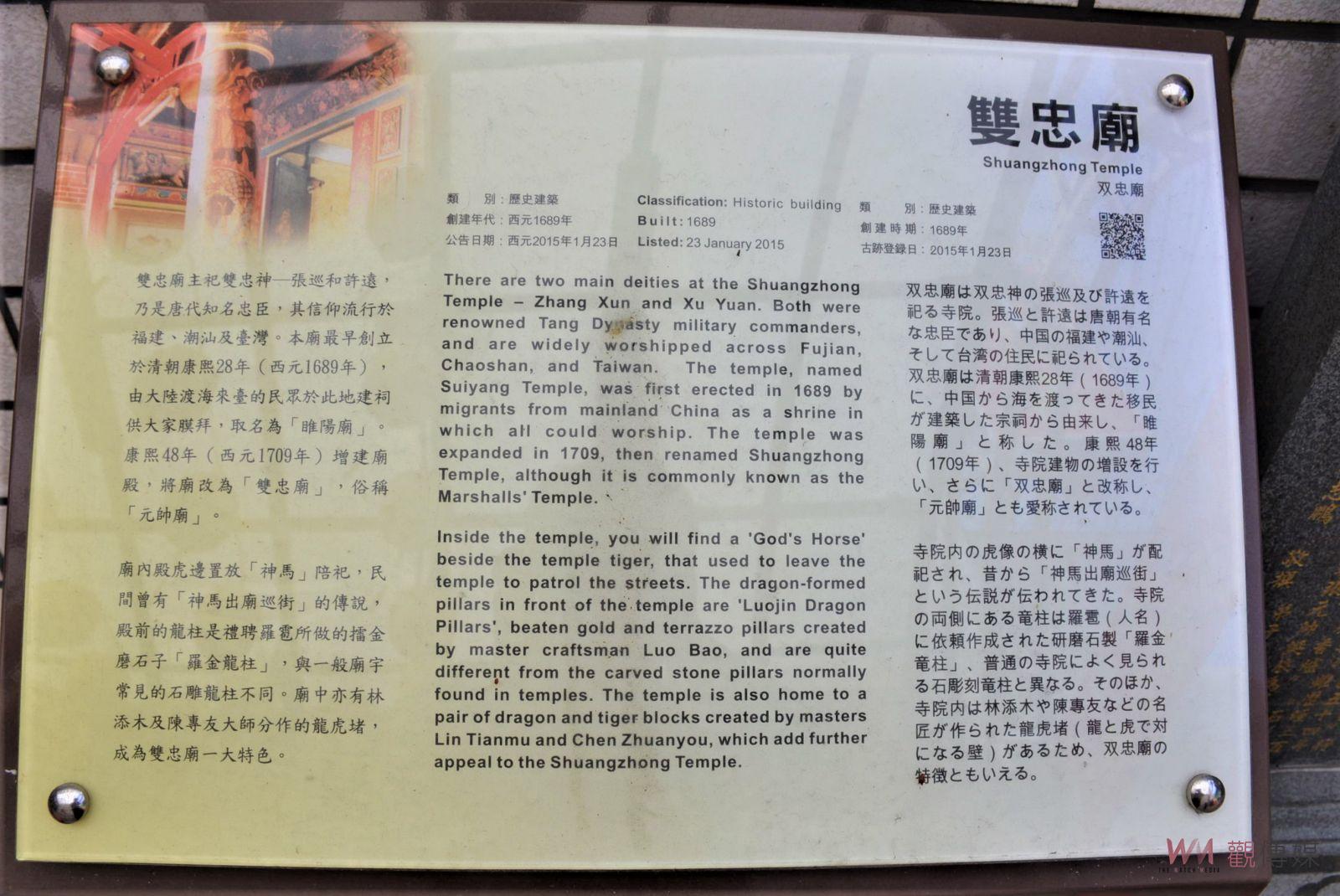 感念其父70年前遺願　盧誌銘捐製雙忠廟神馬 - https://www.watchmedia01.com