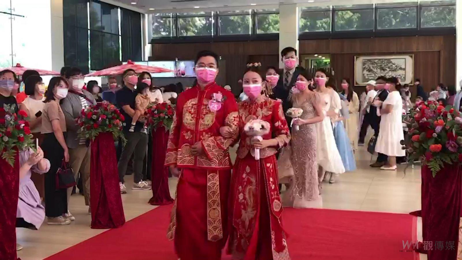 影／成雙成對！2022彰化縣聯合婚禮　32對新人國慶日完成終身大事 - https://www.watchmedia01.com