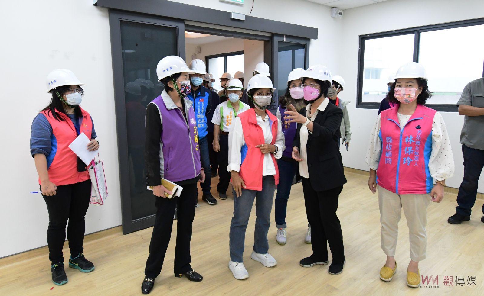 力拼一學區一日照目標 芳苑鄉衛生所暨長照衛福大樓新建工程10月底前即將完工 - https://www.watchmedia01.com