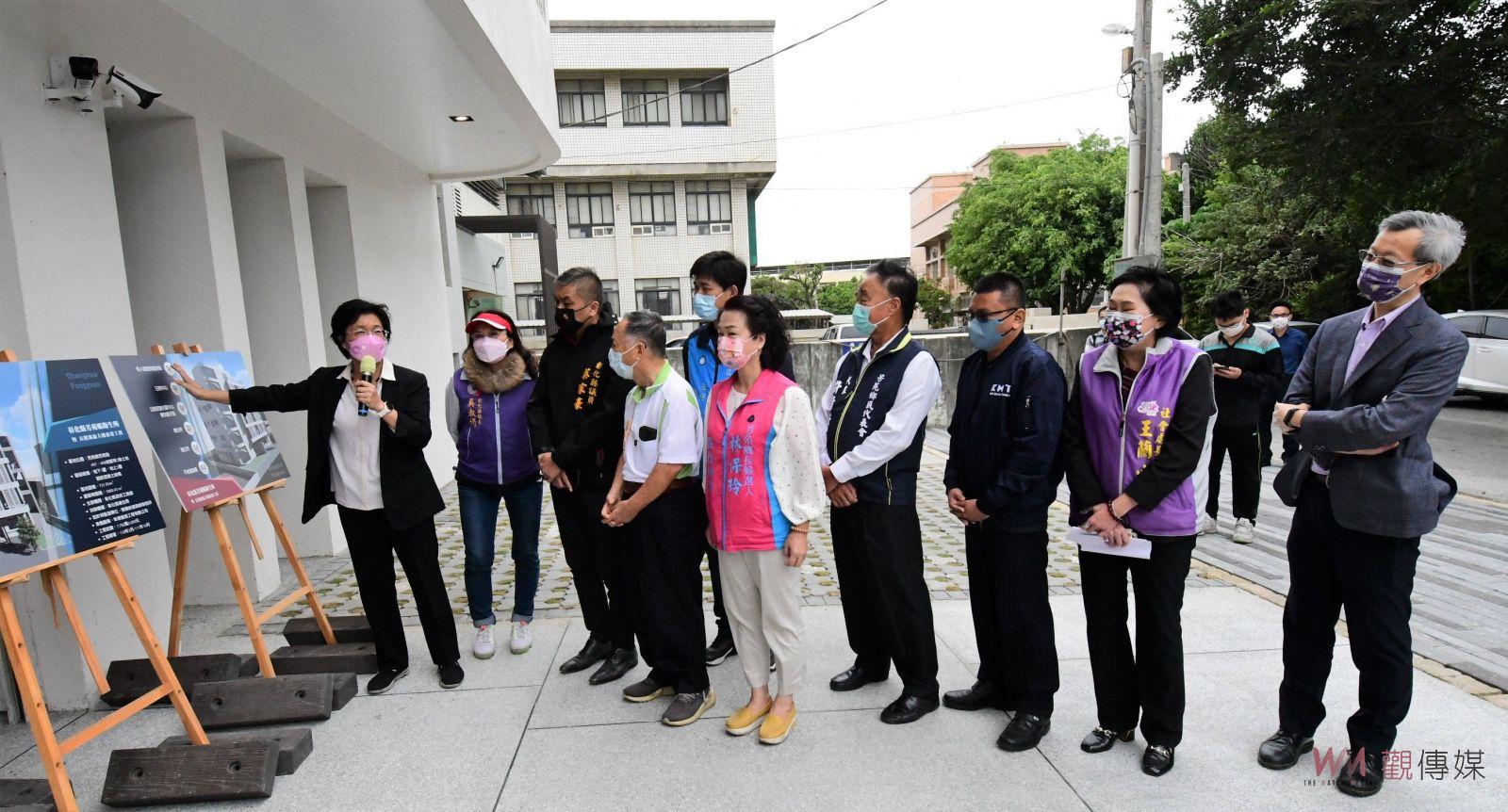 力拼一學區一日照目標 芳苑鄉衛生所暨長照衛福大樓新建工程10月底前即將完工 - https://www.watchmedia01.com