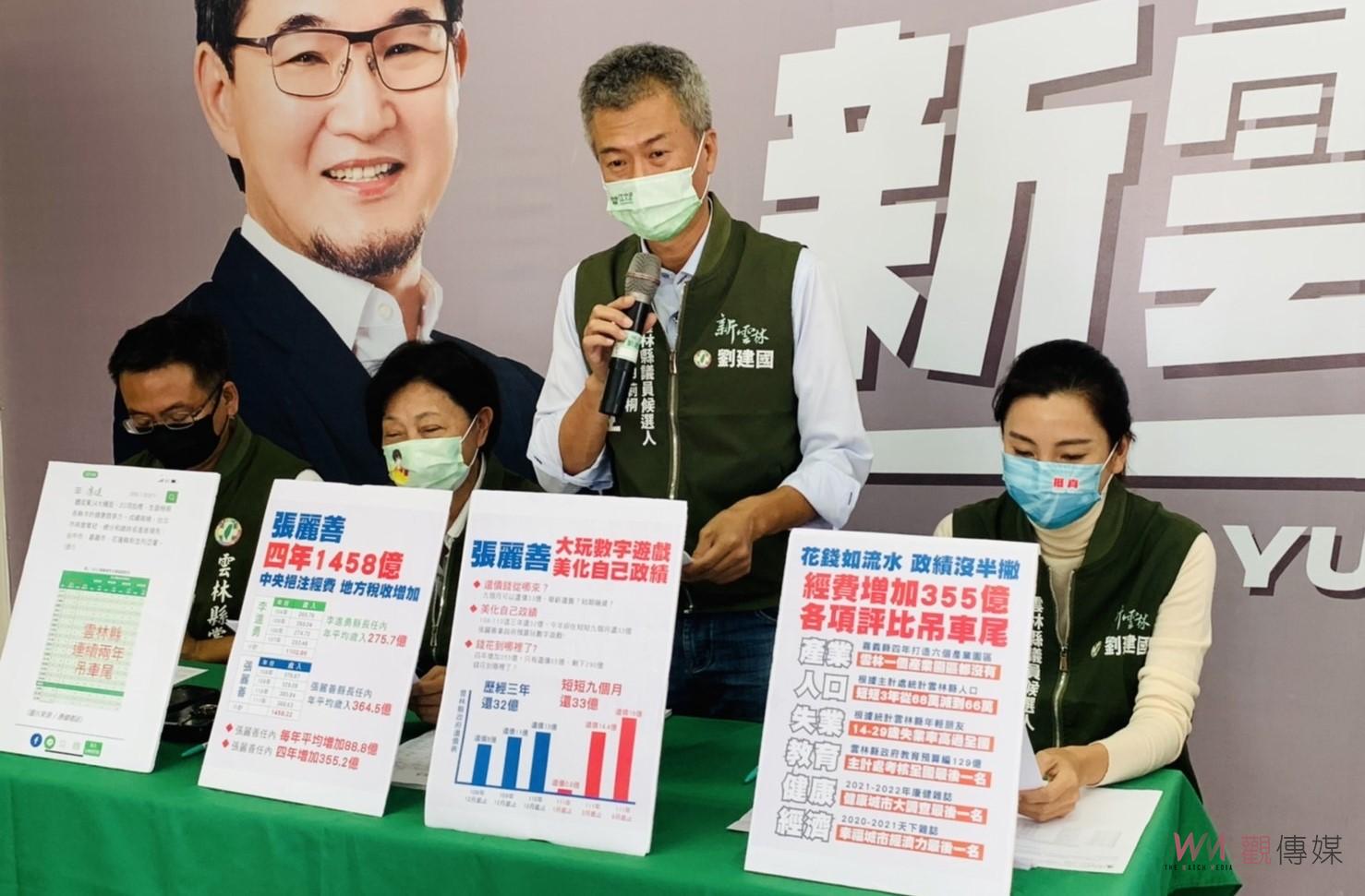 劉建國陣營批近290億哪裡去　雲林花錢如流水政績沒半撇 - https://www.watchmedia01.com