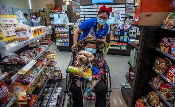 給糖不搗蛋 屏基舉辦輔療犬與老朋友的超商血拚 - https://www.watchmedia01.com