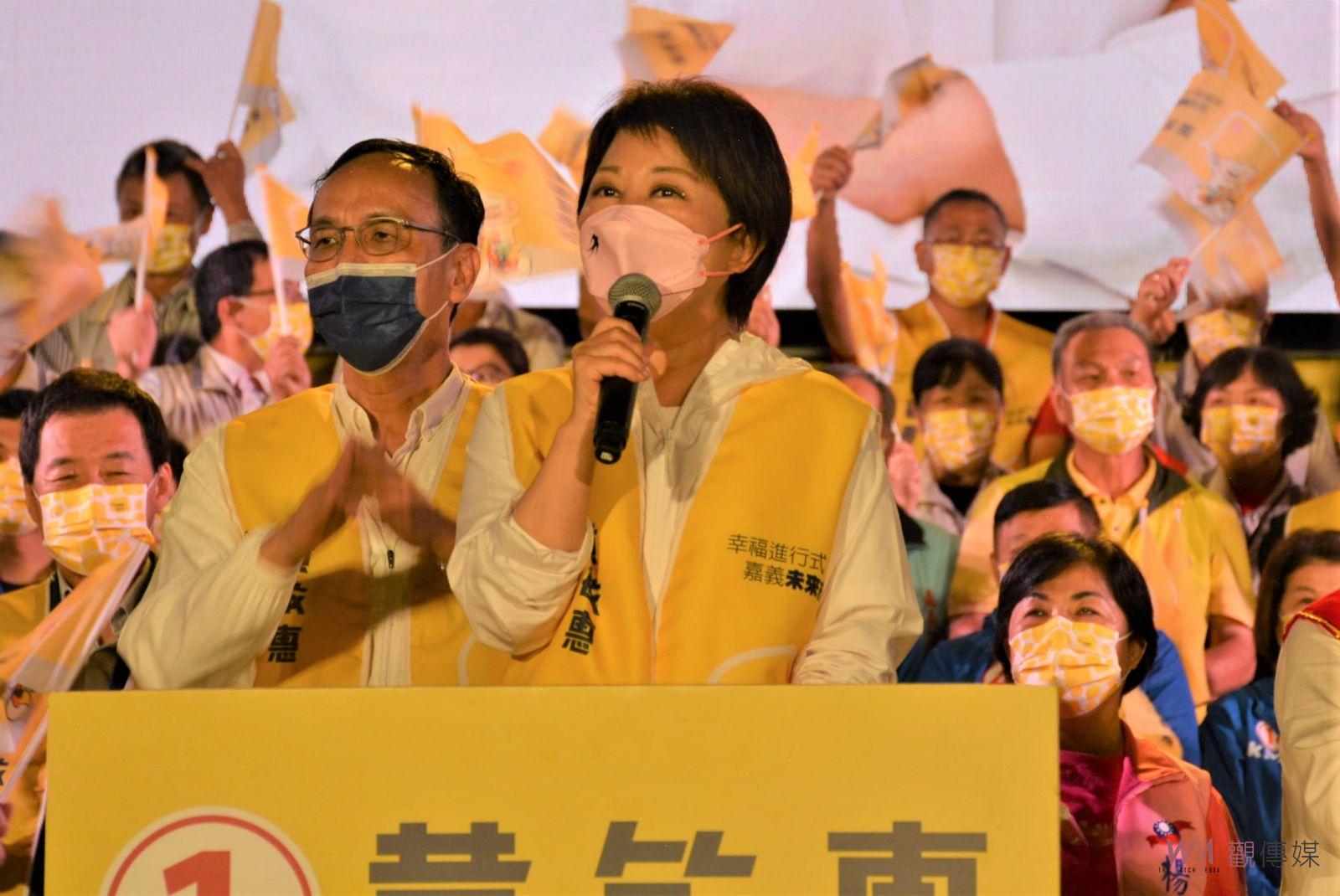 戰旗宣揚支持聲鼎沸　黃敏惠競選總部成立 - https://www.watchmedia01.com