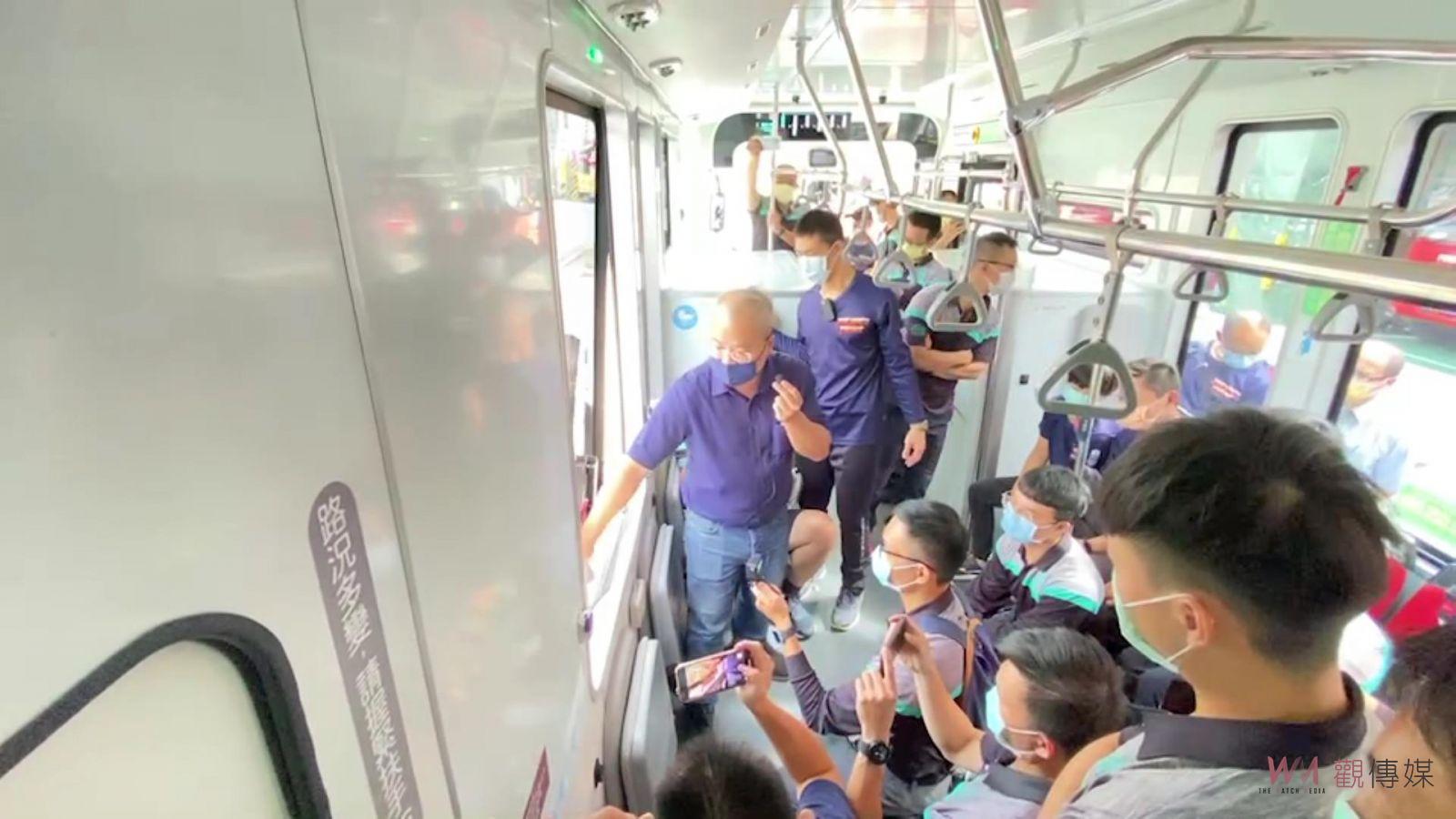 影／搶救電動巴士火燒車實體演練　消防局驗證測試火災緊急處置 - https://www.watchmedia01.com
