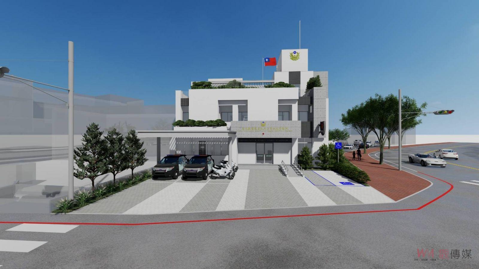 影／經歷921強震田尾分駐所龜裂原地新建　縣府斥資近5千萬新建 - https://www.watchmedia01.com