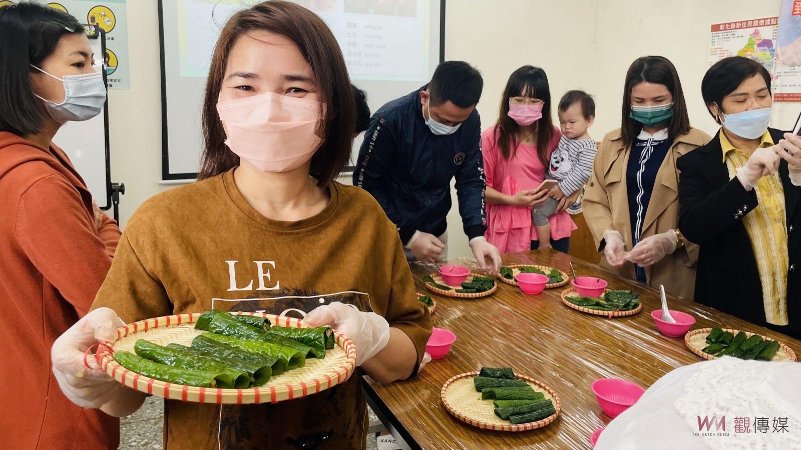 影／越南美食-豬肉假蒟捲飄香　移民署與新住民包住家鄉的滋味 - https://www.watchmedia01.com