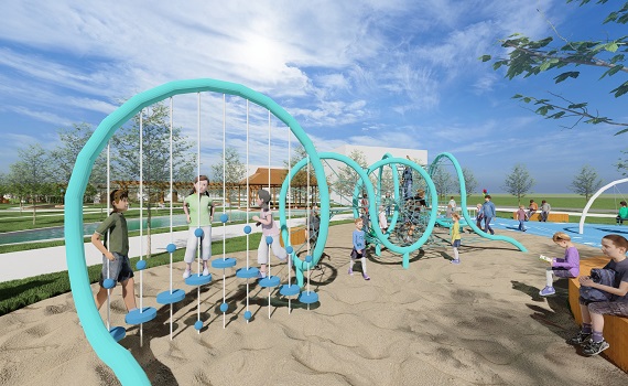 南投縣埔里鎮福興農場親子共融公園開工祈福　預計112年5月完工 - https://www.watchmedia01.com