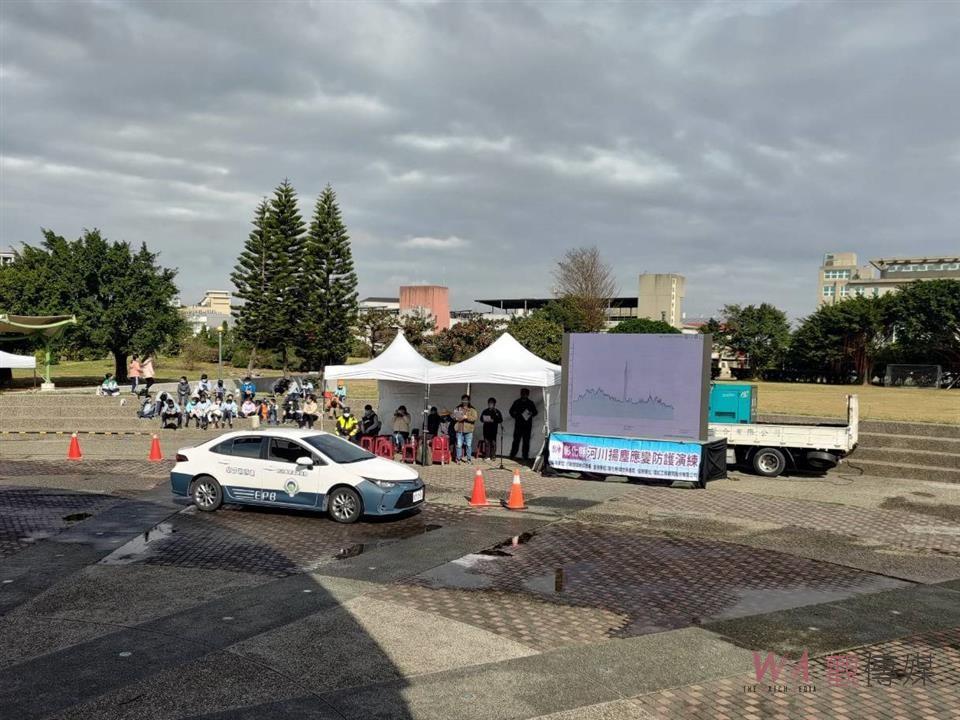 彰化縣河川揚塵防護演練 強化應變能力、守護民眾健康 - https://www.watchmedia01.com