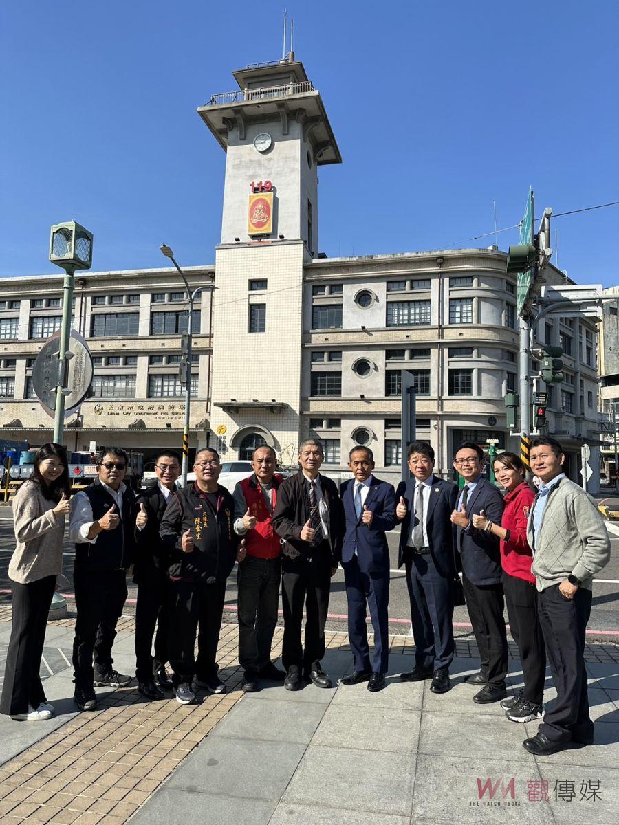 日本群馬縣水上町長率官員拜訪南消　深化台日消防交流 - https://www.watchmedia01.com