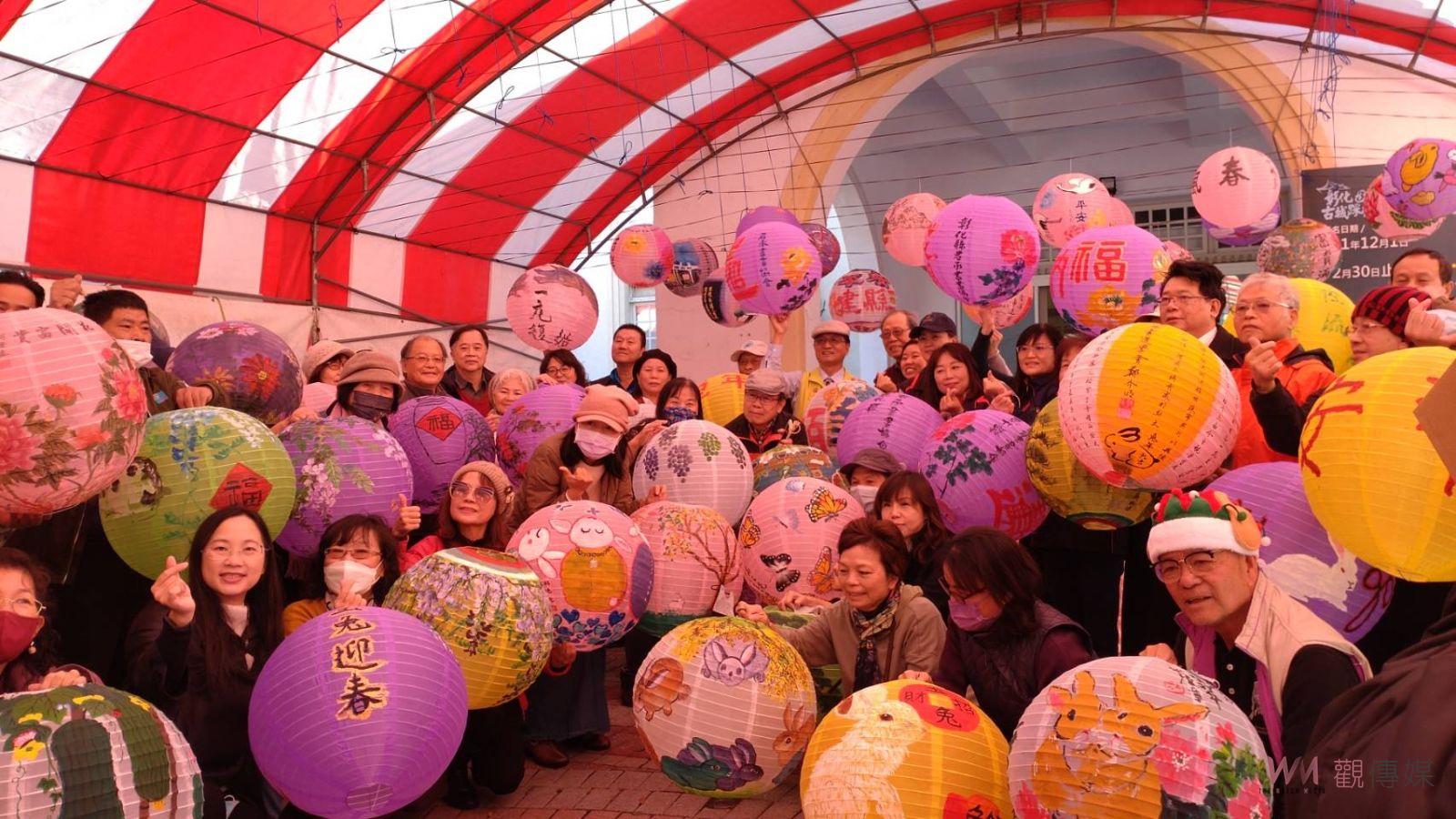影／彰化300古城新生　300藝術家彩繪燈籠在古城提燈籠 - https://www.watchmedia01.com