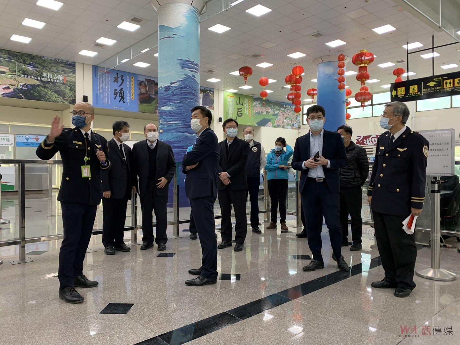 小三通重啟在即 內政部政次陳宗彥至金門水頭視察整備情形 - https://www.watchmedia01.com