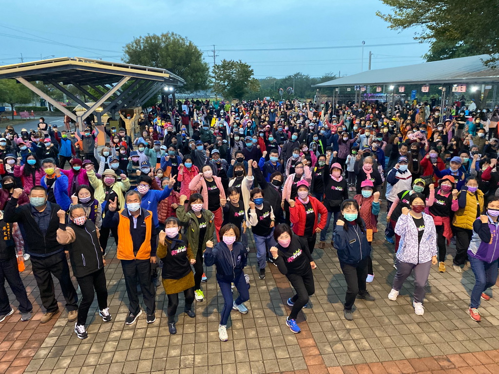 溪州鄉元旦升旗親子健走 迎接花在彰化新春活動前暖身賽 - https://www.watchmedia01.com