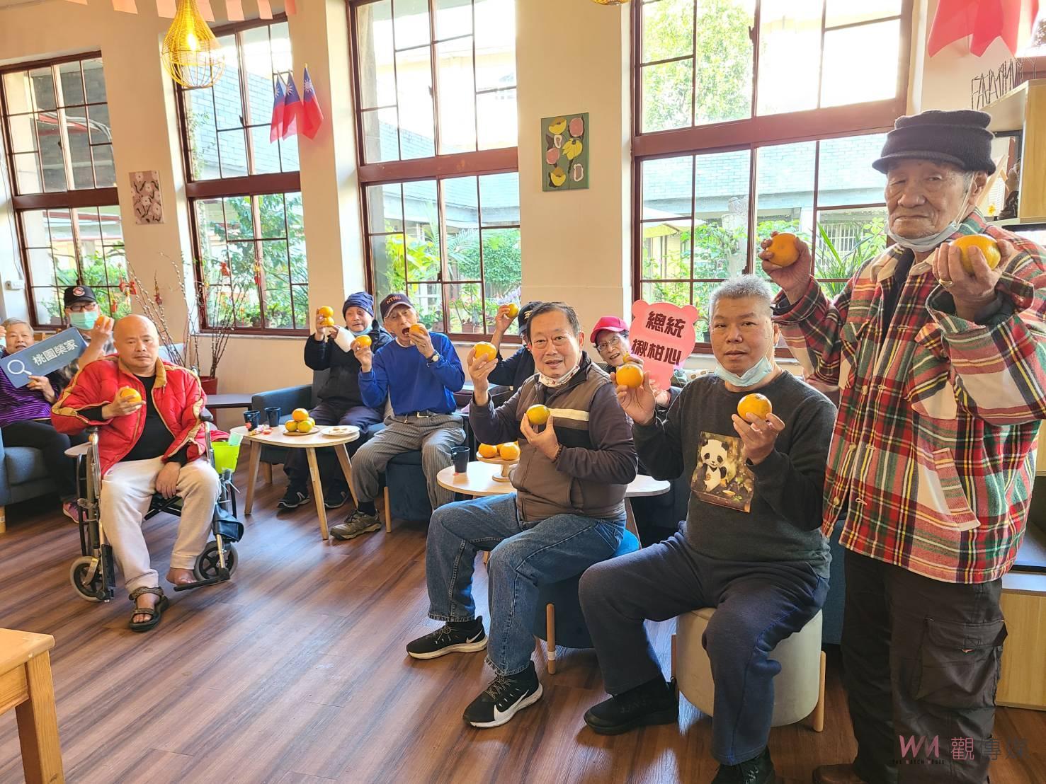 總統府春節贈柑橘　感謝桃園榮家住民長者為國犧牲奉獻 - https://www.watchmedia01.com