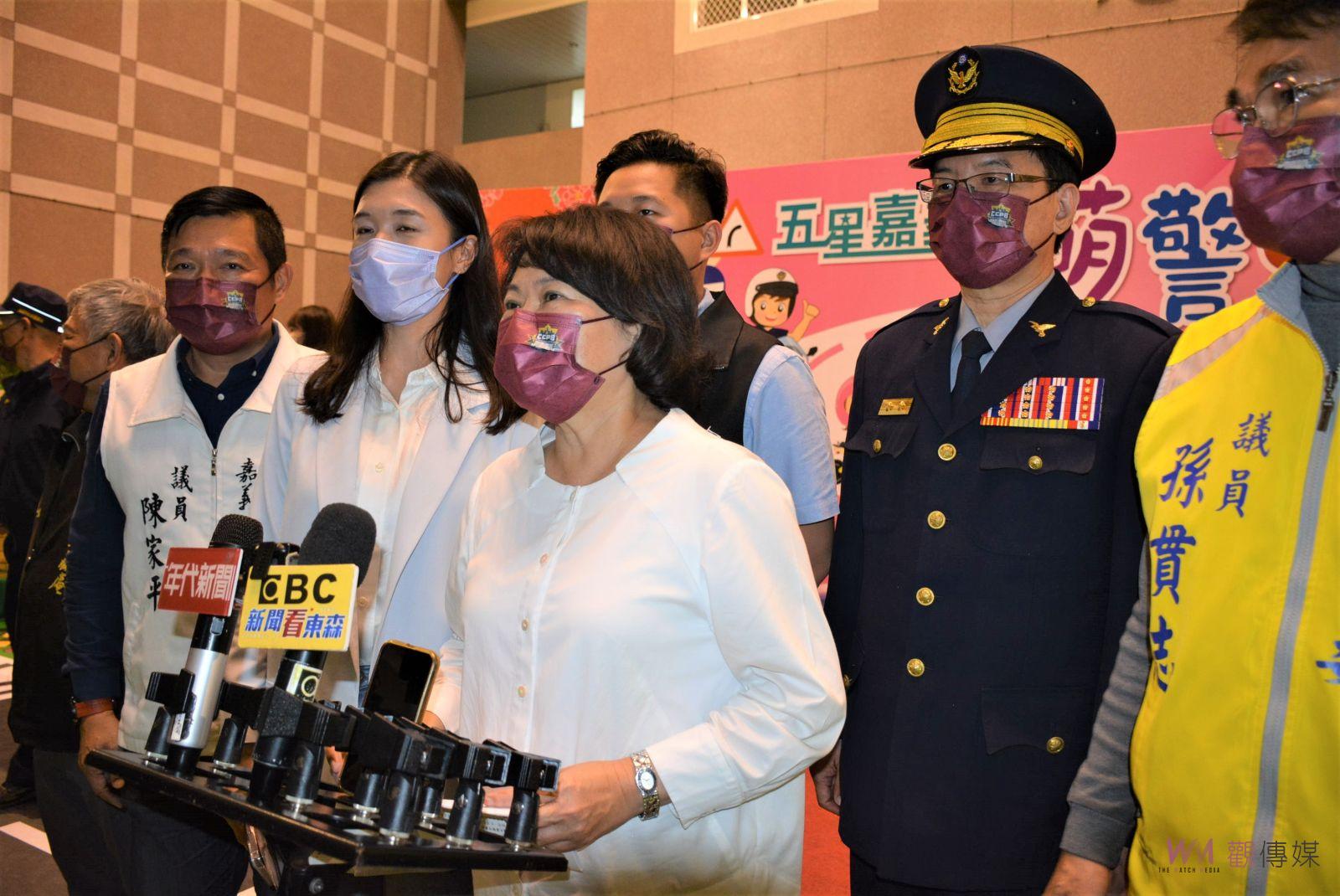 維護安居樂業家園　黃敏惠市長率隊慰勉維安執勤人員 - https://www.watchmedia01.com