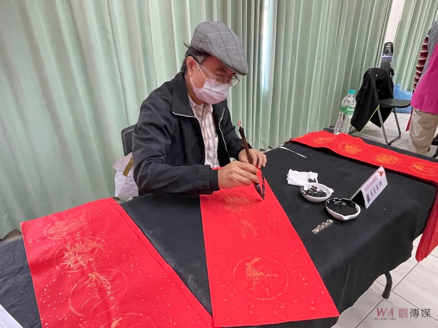 彰美館「癸卯年玉兔迎春揮毫」活動書畫名家開筆揮毫迎新年 - https://www.watchmedia01.com