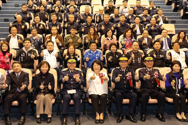 黃敏惠市長歡迎陳炯旭警局長加入戰鬥團隊　期攜手打造幸福 - https://www.watchmedia01.com