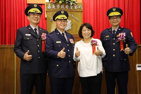 黃敏惠市長歡迎陳炯旭警局長加入戰鬥團隊　期攜手打造幸福 - https://www.watchmedia01.com