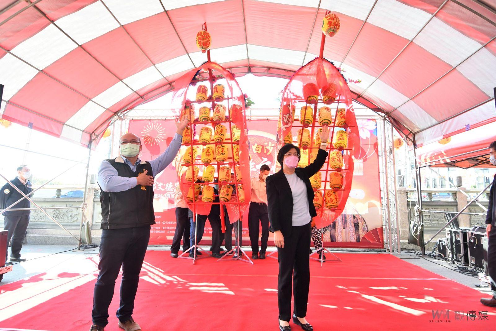 影/全國唯一「2023白沙坑迎燈排文化節」百年民俗展魅力 - https://www.watchmedia01.com