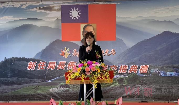 嘉縣文觀局長徐佩鈴今上任　賀客盈門場面大 - https://www.watchmedia01.com