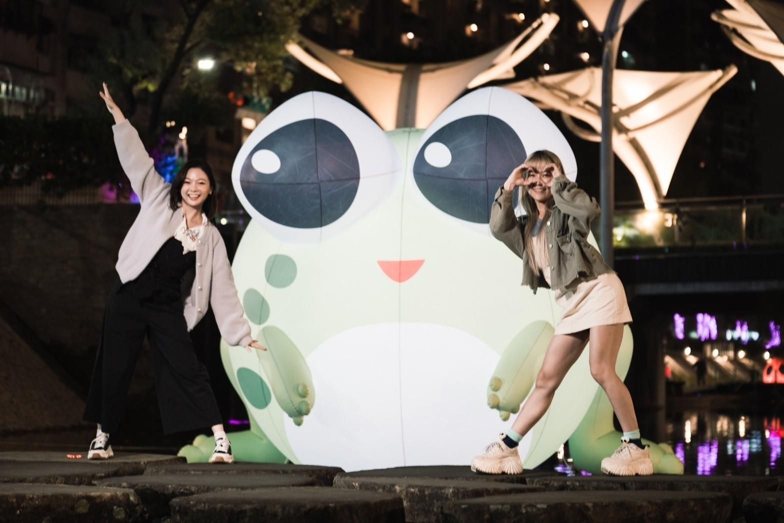 新莊中港大排光雕展浪漫登場　白天夜晚都精彩 - https://www.watchmedia01.com