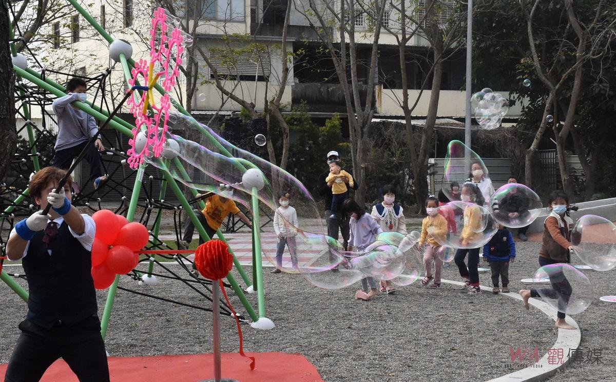 虎尾頂溪共融公園啟用親子樂翻天　張麗善：各鄉鎮有全齡共融親子公園 - https://www.watchmedia01.com