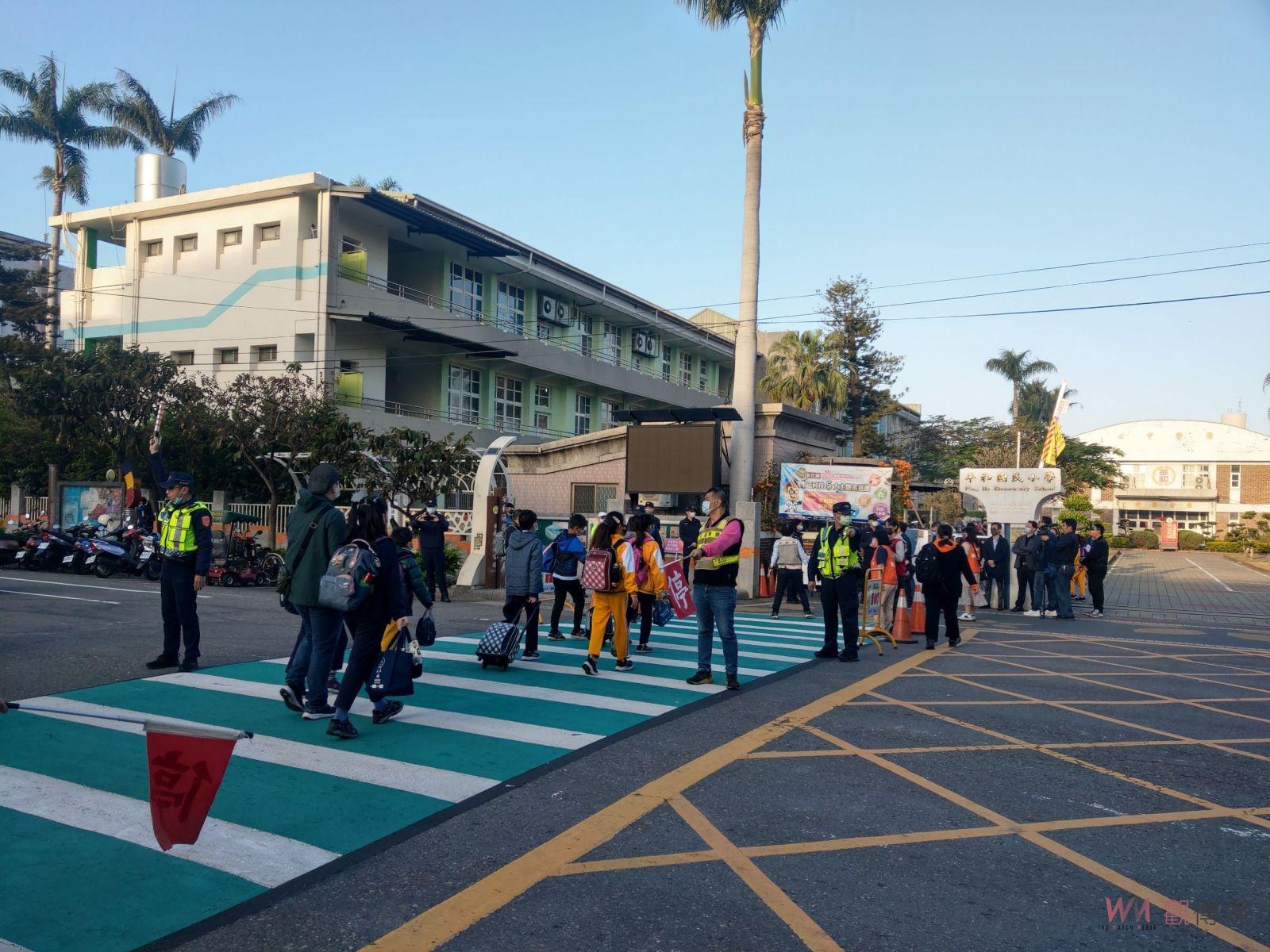影／安全上學去！開學首日彰警八警分局同步執行護童專案勤務 - https://www.watchmedia01.com