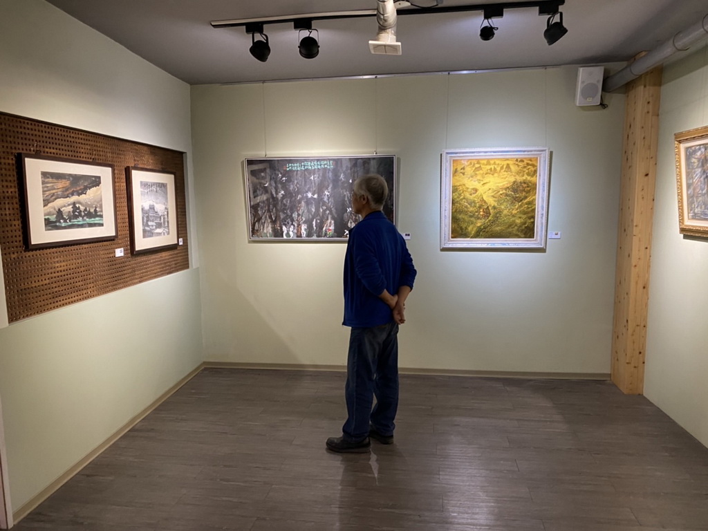 京雅藝術空間展出林煒鎮水墨創作 從古典昇華的現代美學 - https://www.watchmedia01.com