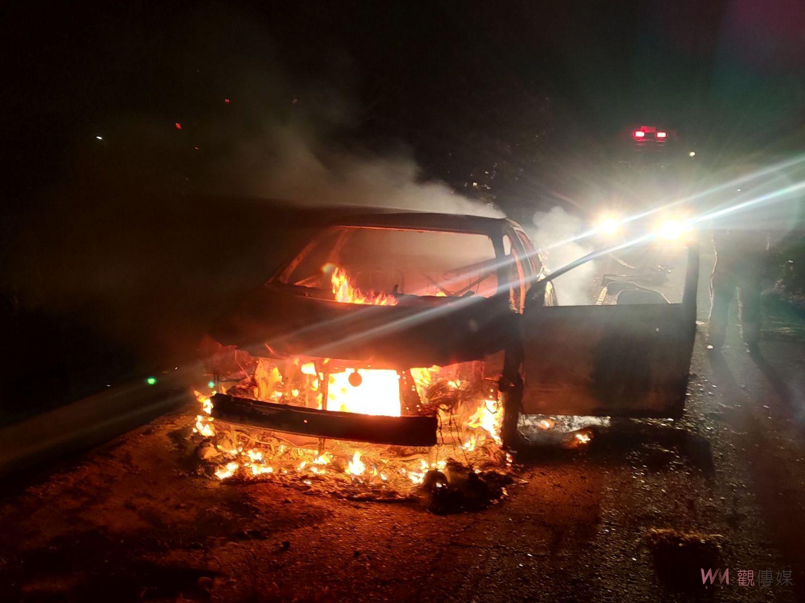 台南新營火燒車 現場仰躺焦屍死因待釐清 - https://www.watchmedia01.com
