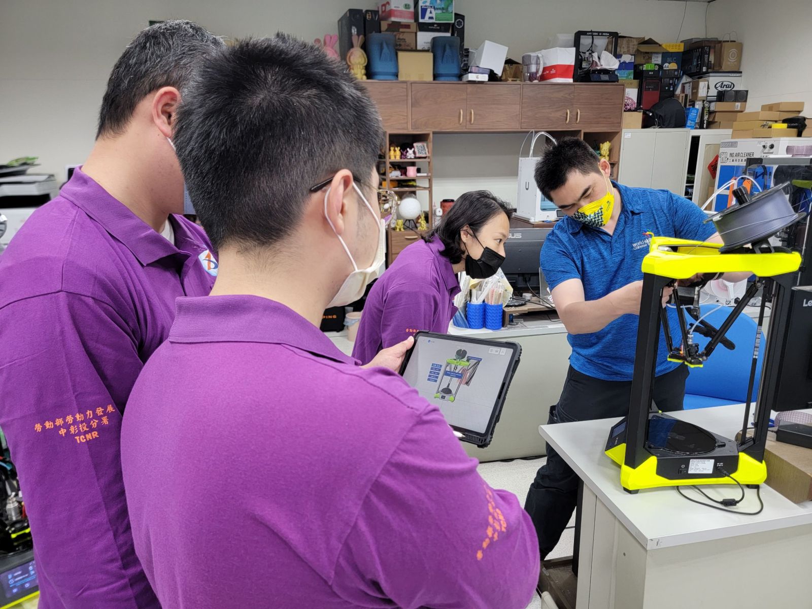 中彰投分署職業訓練與時俱進 建置ＸＲ擴增實境教材 - https://www.watchmedia01.com