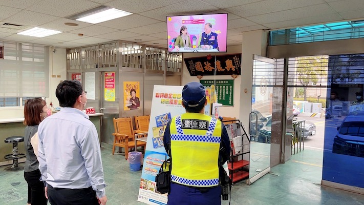 宣導「阿昭署長積極反詐 」　民雄警分局熱邀機關團體神助攻 - https://www.watchmedia01.com
