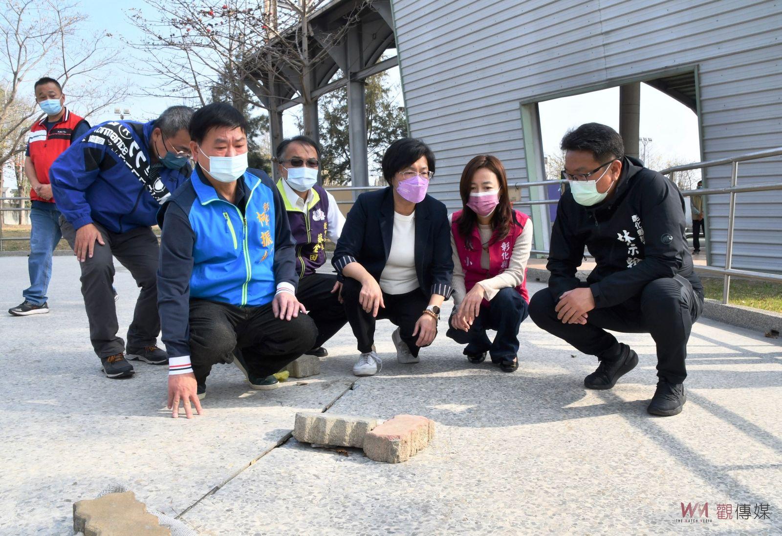 影／伸港國中校區溜冰場場地失修多處裂痕、破損　縣府出手整修 - https://www.watchmedia01.com