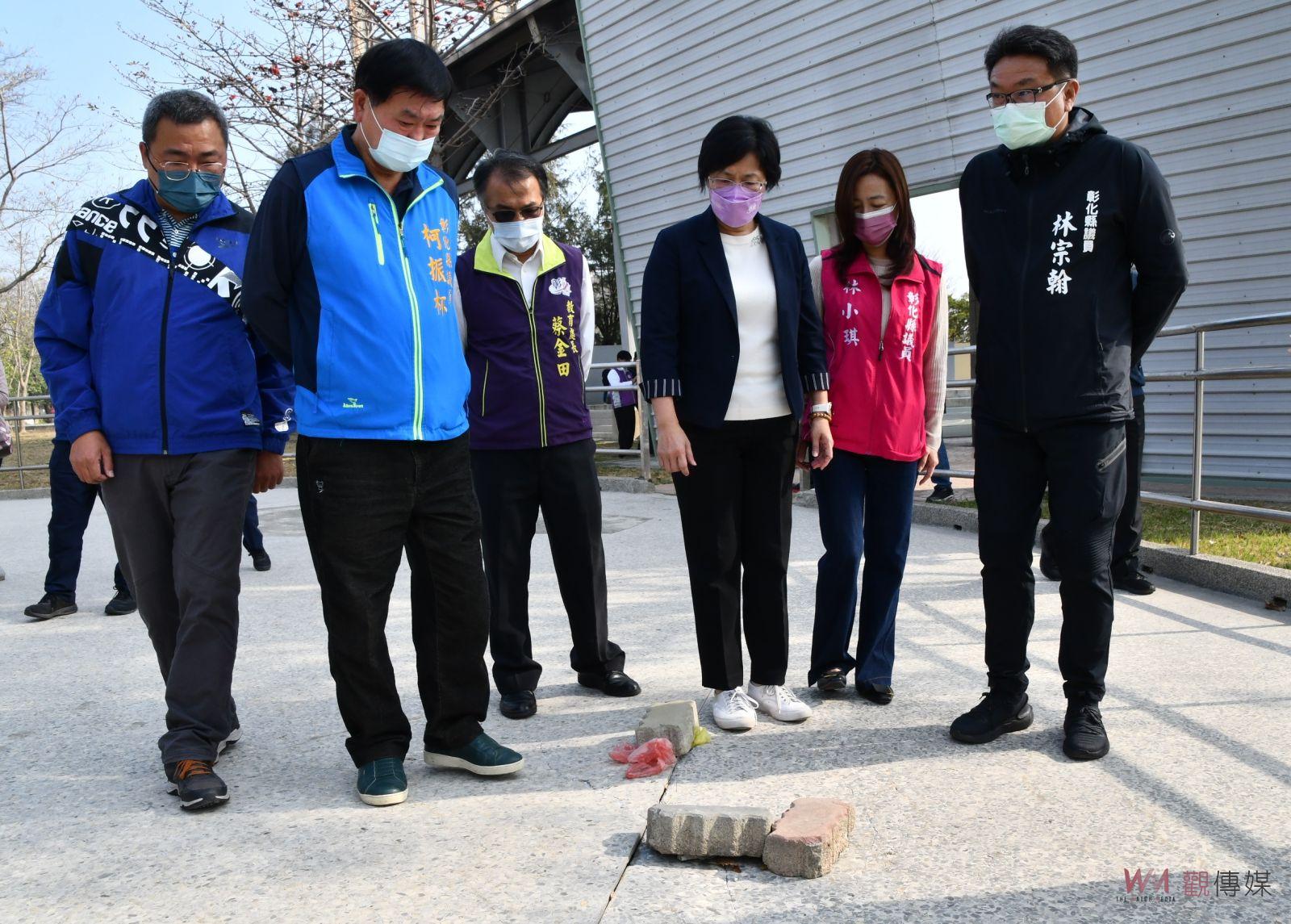 影／伸港國中校區溜冰場場地失修多處裂痕、破損　縣府出手整修 - https://www.watchmedia01.com