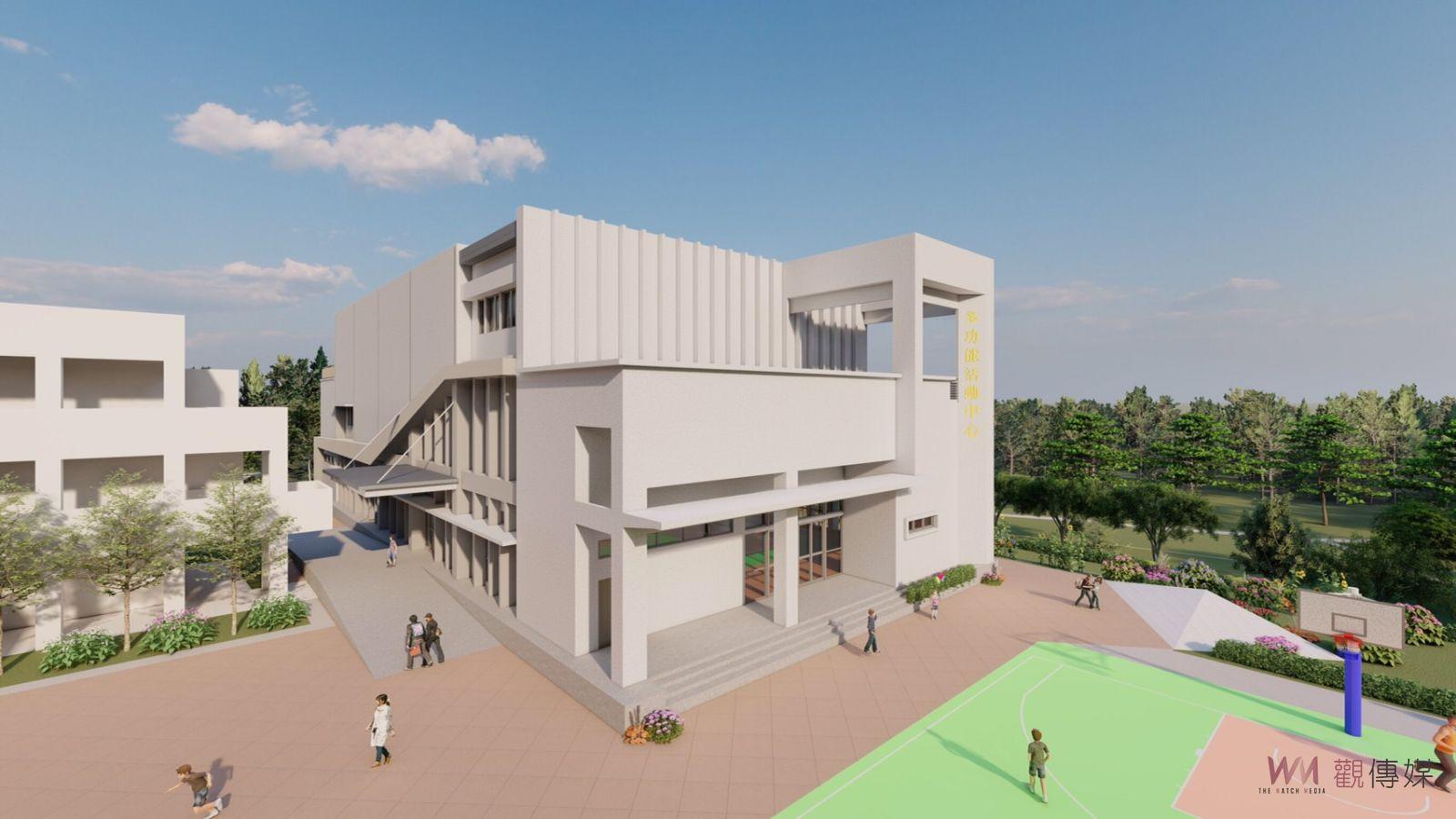 影／物價上漲加碼工程經費　彰藝中新建活動中心動土了 - https://www.watchmedia01.com